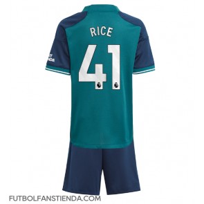 Arsenal Declan Rice #41 Tercera Equipación Niños 2023-24 Manga Corta (+ Pantalones cortos)